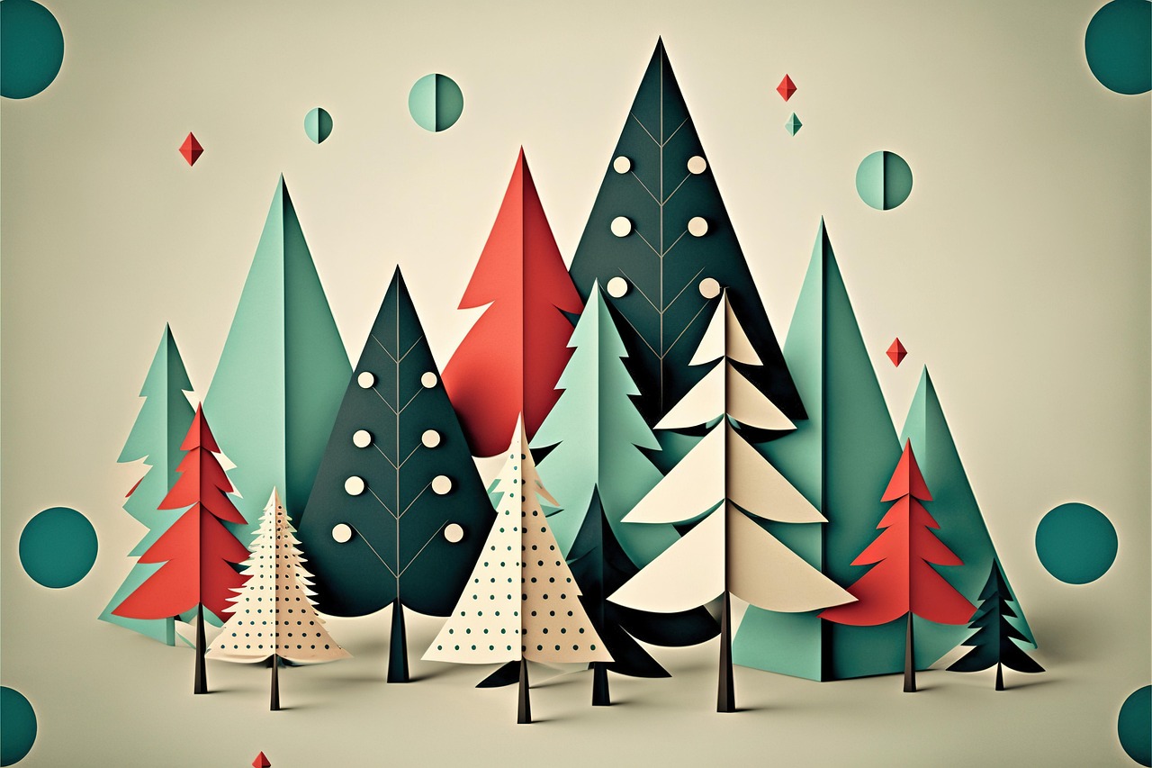 trees christmas background 7652476